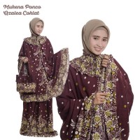Jual MUKENA PONCO BALI DEWASA AZELIA COKLAT Murah