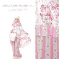 Jual Mukena Bali Anak Klasik SD KECIL (5-8 tahun) Murah