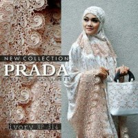 Jual Mukena Putih Sutra Paris Swarosky Full Bordir Murah