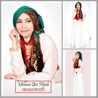 Promo Baju Muslim Wanita Gemuk- Baju Muslim Cantik -Milana Qee DEMQ001