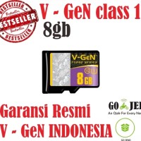 Jual Micro SD V-Gen 8GB Original Class 10 Garansi Resmi V-Gen Murah