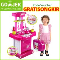 Jual Grosir Kitchen Set Koper Pink Ongkir 2kg Murah