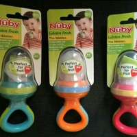 Jual Nuby Garden Fresh Food Nibbler 10m+/Food Feeder/Gigitan Buah . Murah