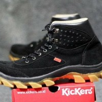 Jual SEPATU BOOTS PRIA SEPATU KICKERS REMBO SUEDE MERCY SAFETY UJUNG BESI Murah