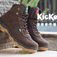 Jual sepatu Boots Kickers leather safety mercy suede Murah