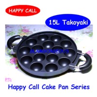 Jual 15 Lubang Panci Teflon Takoyaki HAPPY CALL promo Murah