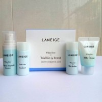 Jual laneige white dew trial kit (4 items) ORIGINAL Murah