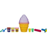 Jual Play-Doh Sweet Shoppe Ice Cream Cone Container - A2743 Murah
