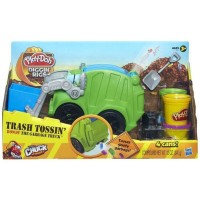 Jual Play-Doh Diggin Rigs Trash Tossin Rowdy The Garbage Truck - A3672 Murah
