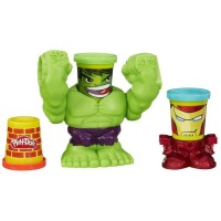 Jual Play-Doh Marvel Can-Heads Smashdown Hulk - B0308 Murah