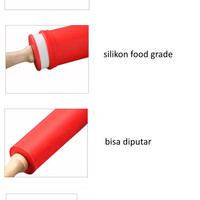 Jual Rolling Pin silikon, Penggiling adonan, Stick roll silikon makanan Murah