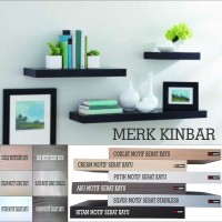 Jual 40x20x4cm Rak Dinding/Ambalan/Melayang/Floating Shelf MERK KINBAR Murah