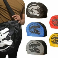 Jual RAINCOAT COVER SARUNG HELM ANTI AIR JAS HUJAN TAS HELM MOTOR FUNCOVER Murah