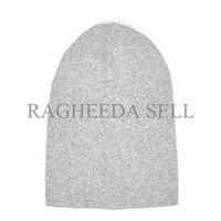 Jual GHJ topi kupluk abu muda misty grey beanie hat import Murah