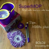 Jual Super MOP BOLDe M168X+ PLUS ( Lubang Air) Original Murah