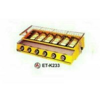 Jual kompor panggangan GETRA 6 TUNGKU ET-K233 Murah