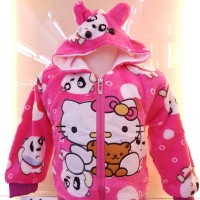Jual Jaket Anak Bulu Khusus Grosir Hello Kitty Murah