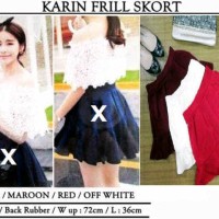 Jual KARIN FRILL SKORT (IMPORT BKK) Murah