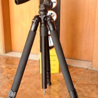 Jual Tripod Excell UFO 266 Professional DSLR warna hitam + tas tripod Murah