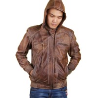 Jual Jaket Kulit Pria Kulit TAN JK Collection Murah
