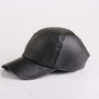 Jual Topi Kasual Pria Kulit Hitam JK Collection Murah