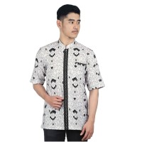 Jual Pakaian Muslim Baju Koko Pria Cotton Putih Murah