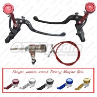 Paket Kopling Hidrolik - Master Rem Nissin + Tabung minyak Satria Fu