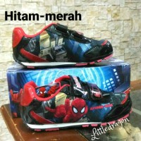 Jual sepatu spiderman #sepatu anak laki-laki #sepatu sekolah Murah