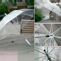 Jual Payung Transparan Bening umbrella transparant Korea Japan Best Quality Murah