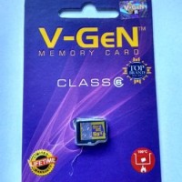 Micro SD Card V-Gen / VGen 16GB Memory Card 16 GB SDHC HC V Gen
