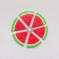 Jual Kawaii Watermelon Charm - Handmade Fimo Clay Crea_Shop Murah