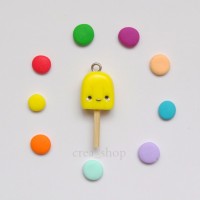 Jual Kawaii Popsicle Clay Charm - Handmade Fimo Clay Charms Murah