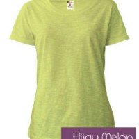 Jual Upgrade Tees Slub Kuning melon Murah