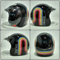 Jual Helm BOGO JPN motif + kaca bogo original Murah