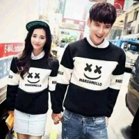 Jual Couple Marshmallow Black, Navy, Maroon Murah