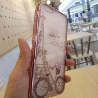 Jual Softcase Oppo A59 List Berlian Paris Murah
