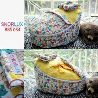 Jual Snorlux bean bag bbs 034/ kasur bayi/ sofa/bouncer/car seat/murah Murah