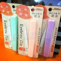 Jual Eyebrow Clip Tweezer / Pinset Cabut Alis, Cabut Eyelid & BulumataBawah Murah