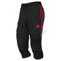 Jual Celana 3/4 TRAINING AC MILAN 2017 / 2018 ADIDAS CLIMACOOL - HITAM Murah