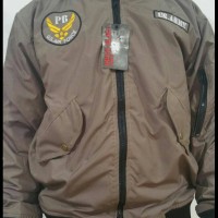 Jual JAKET BOMBER JN BB COKLAT PITCH BLACK / BOMBER BOLAK BALIK Murah