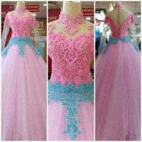 Jual Kebaya Pengantin Modern Tutu Tumpuk Murah