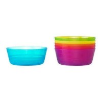 Jual MANGKUK IKEA KALAS warna-warni - Alat makan anak isi 6pc Murah