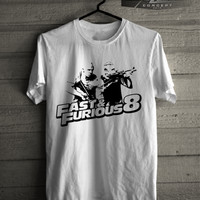 Jual Kaos/T-shirt Fast And Furious 8 Paul With Dom Murah