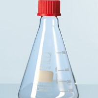 Jual Labu Erlenmeyer 500 ml dengan Penutup Ulir Duran 21803445 Murah