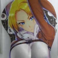 Jual Mouse Pad / Mousepad Anime 3D Attack on Titan Leonheart (MPN026) Murah