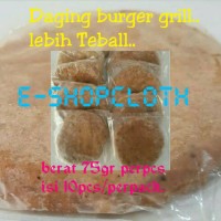 Jual Daging burger grill lebih teball.. bgt Murah