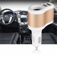 Jual Saver Mobil 3 in 1 Batok Saver Mobil 2 USB Extra Port Charger Mobil Murah