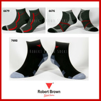 Jual Kaos Kaki Sport Olahraga Pendek Semata Kaki Pria Robert Brown Katun Murah