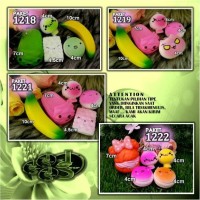 Jual SQUISHY PAKET SPESIAL SLOW RISING (Isi 5 PCS) / MAINAN ANAK Murah
