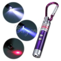 Jual Senter UV Led Laser keychain Gantungan Kunci Pointer Money Detector Murah